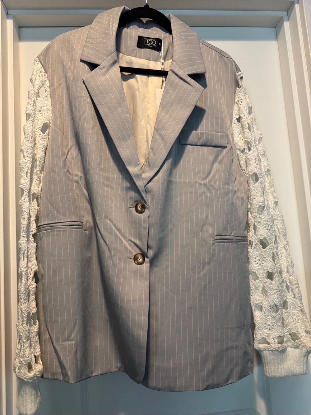 Light Gray Pinstripe Suit
